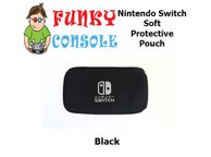 main image for ad Nintendo Switch Soft Neoprene Cloth Pouch Protective Sock Case Cover Black