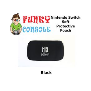 Nintendo Switch Soft Neoprene Cloth Pouch Protective Sock Case Cover Black