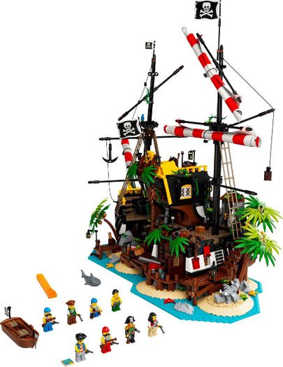 Lego Set No. 21322 - Pirates of Barracuda Bay