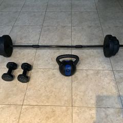 Weights & bar
