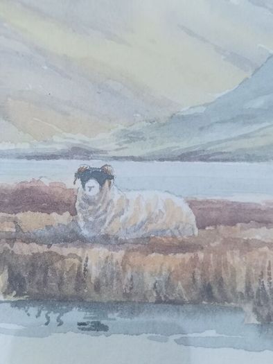Large Hamilton Sloan Watercolour
