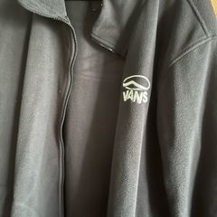 mens Vans fleece zip up