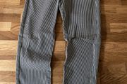 Bershka Pinstripe High Rise Leggings Size 10