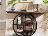 Geometric Console Table