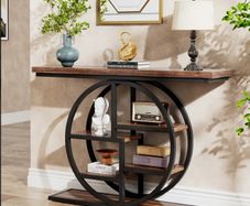 Geometric Console Table