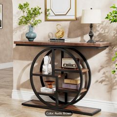 Geometric Console Table