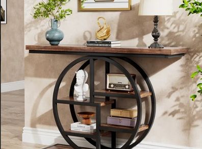 Geometric Console Table