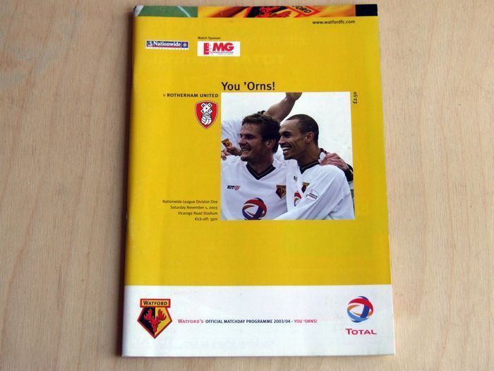 Watford Football Club programmes