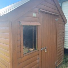Mahmood Sawmills Log Effect Shed 8x6ft Good Condition