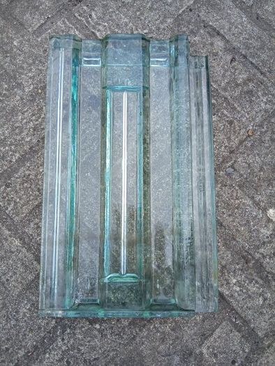 Glass roof tiled