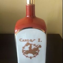 Very Rare Carlos 1 Ceramic Decanter