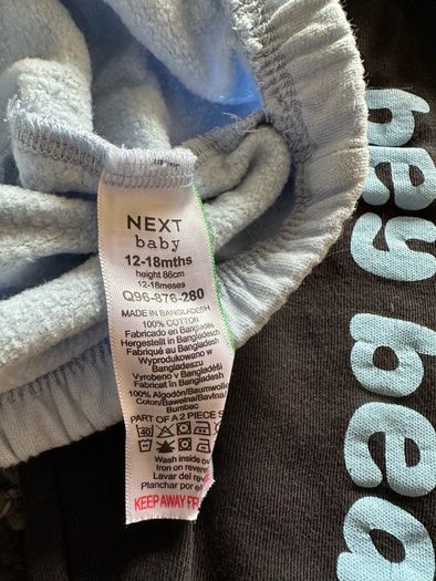 Next Baby sweatshirt and Joggers set