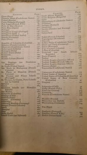 Stanley Gibbons Limited. Priced Catalogue Of Stamps Of Foreign Countries 1899. Hardback Not In Great Condition. See Photos For Same.