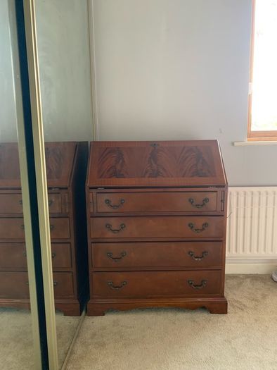 Study desk with drawers
