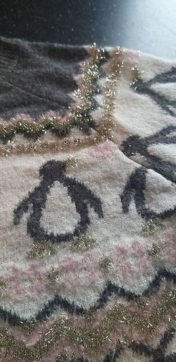 Grey Fairisle Style Jumper