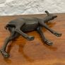 Beautiful bronze deer figure. Image 4