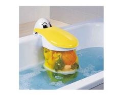 pelican style bath toy container