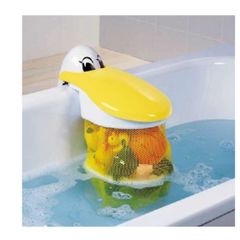 pelican style bath toy container