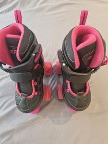 Adjustable quad roller skates XS