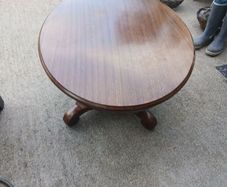 Antique oval table