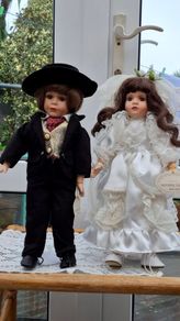 Knightsbridge bride and groom set