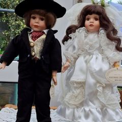 Knightsbridge bride and groom set