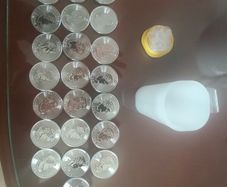 Canada maple leaf 1oz silver 999 coins