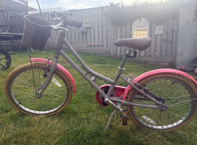 girls 18 inch retro bike