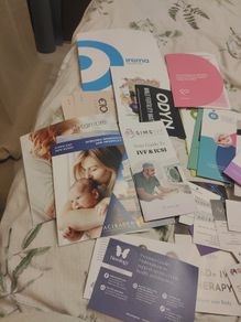 Pamphlets-fertility, pregnancy, IVF,  etc