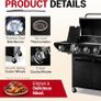 5 Gas Burner 4+1 Garden Grill Image 4