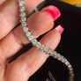 Sterling Silver tennis bracelet Image 3