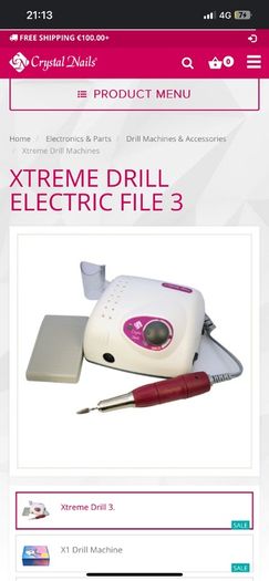 Crystal Nails e-file