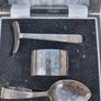 Vintage Silver Plated Christening set Image 2
