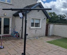 Tripod stand with Tbar