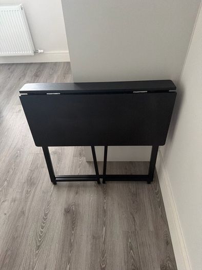 Fold away desk black from Amazon