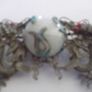 a vintage silver chinese filigree brooch Image 2