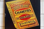 Wills Gold Flake Tin Metal Sign