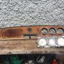 Classic Mini Cooper dash rails and a  3 clock  speedo  And Mini Cooper original dash board Image 7