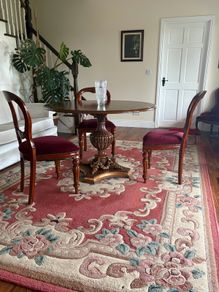Round Oak Dining Table