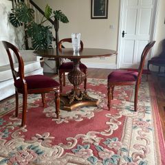 Round Oak Dining Table