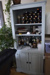 Painted Pine Bookcase