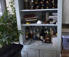 Painted Pine Bookcase