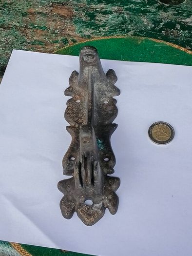 Unusual Brass Pulley