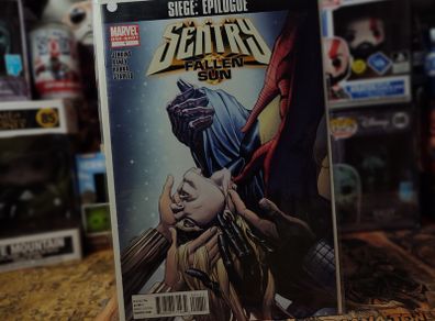 The Sentry ! Fallen Sun ! ONE-SHOT ! Funeral of The Sentry and his wife Lindy ! 2010 ! by Marvel !