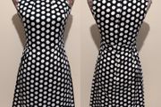 Black And White Polka Dot Dress