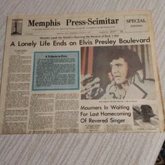 Newspaper   Original Memphis  Press