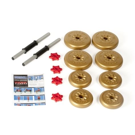 York 15kg Adjustable Dumbbell set