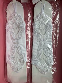 Brand new wedding bridal christening gloves