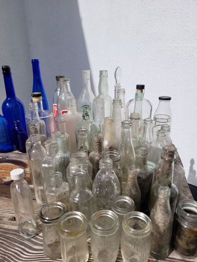 Glass bottles