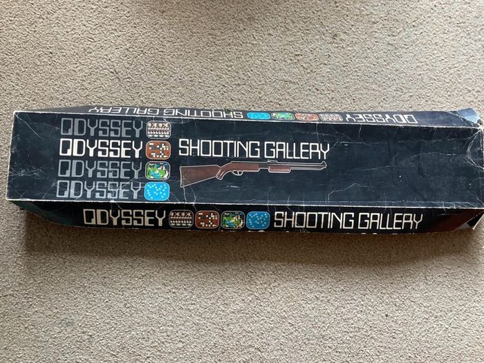 Magnavox Odyssey (Non-Working) + Controllers, Overlays, Light Gun, Unique Multi-Cart, & More